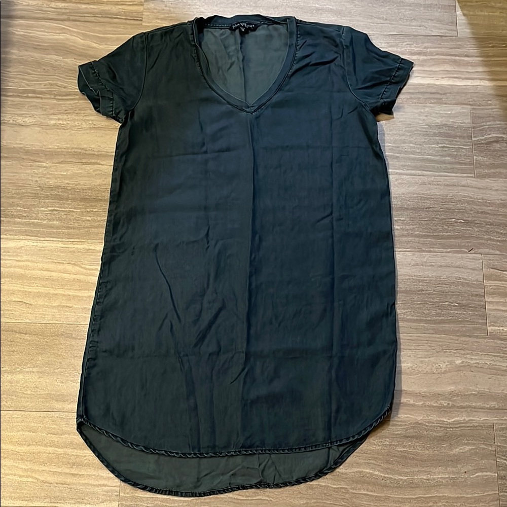 Velvet Heart Soft Denim Midi T-Shirt Dress